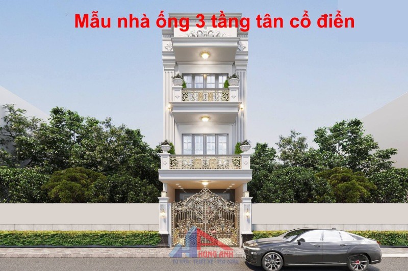 nhà ống phong cách tân cổ điển