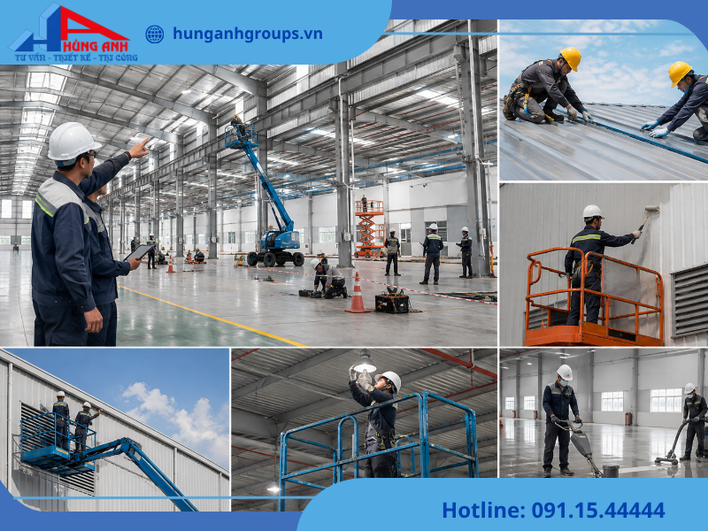 Sửa chữa nhà xưởng