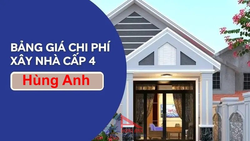 đơn giá xây nhà cấp 4 trọn gói