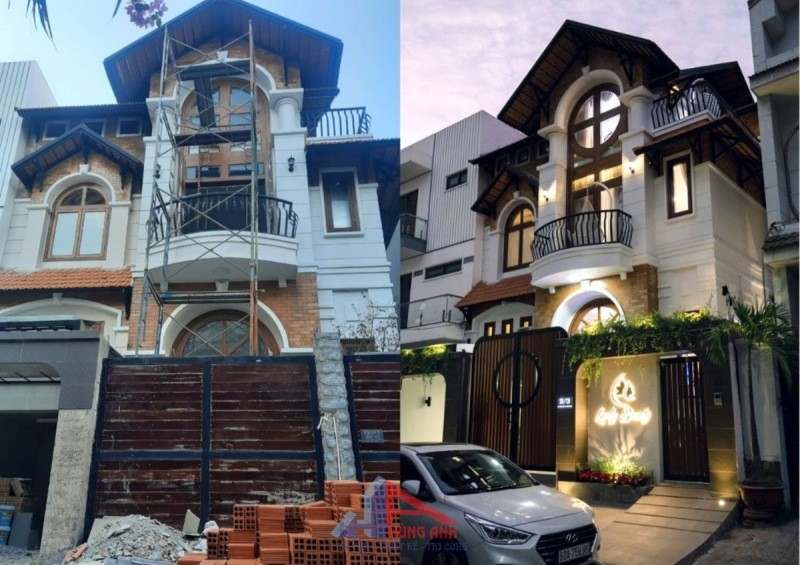 cải tạo biệt thự cũ