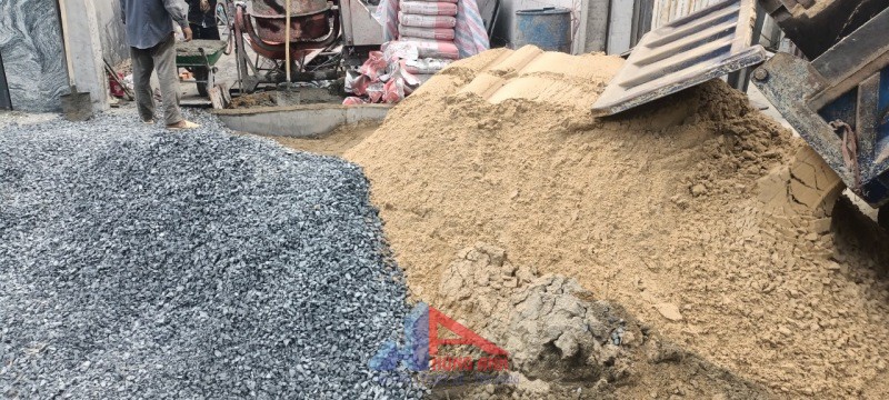 cát đá xây dựng