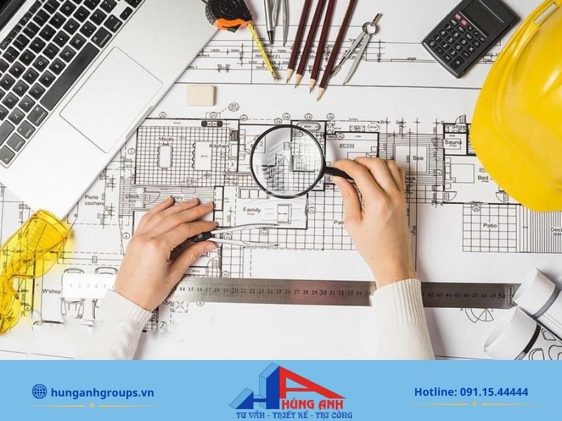 Các hạng mục trong xây nhà trọn gói đầy đủ, chi tiết A-Z Chuẩn bị pháp lý và thiết kế