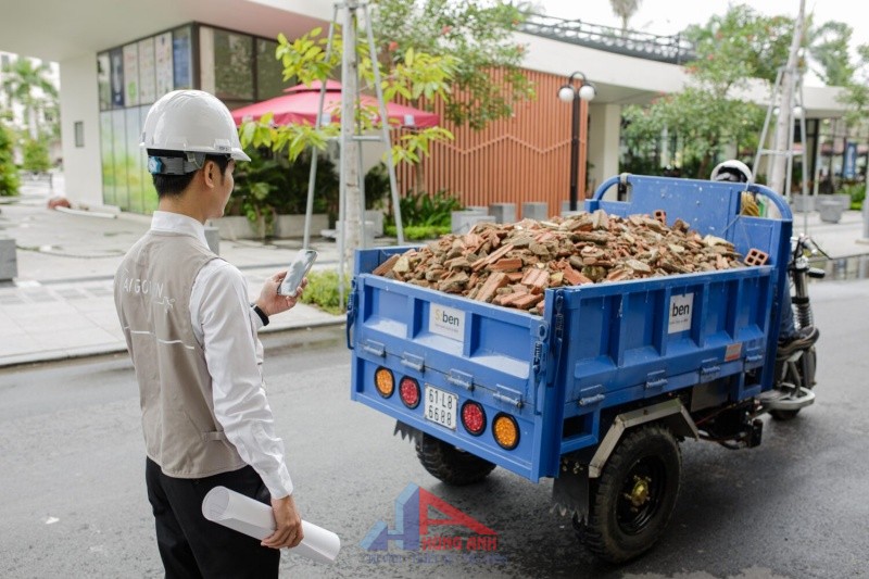 dịch vụ chở xà bần chuyên nghiệp