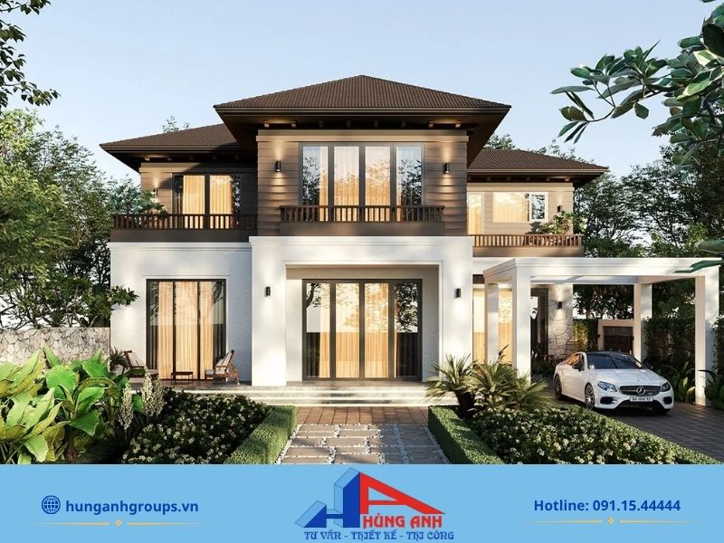 Cải tạo biệt thự Indochine với không gian sang trọng, hoài cổ