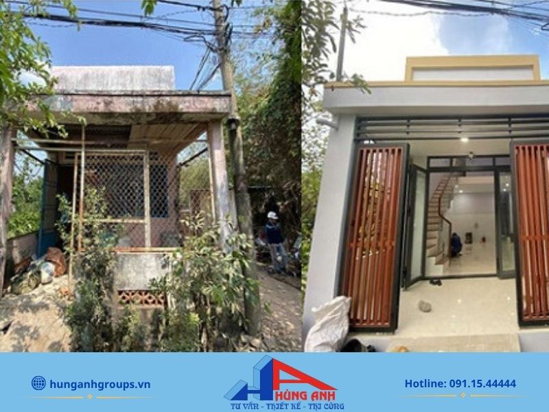 Cải tạo nhà cấp 4 lên phong cách hiện đại