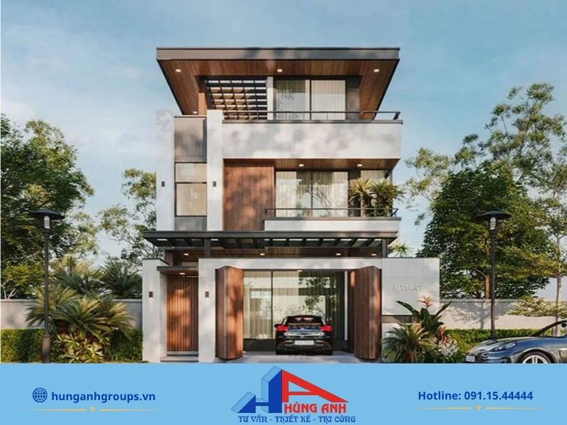 Đơn giá xây nhà 3 tầng trọn gói