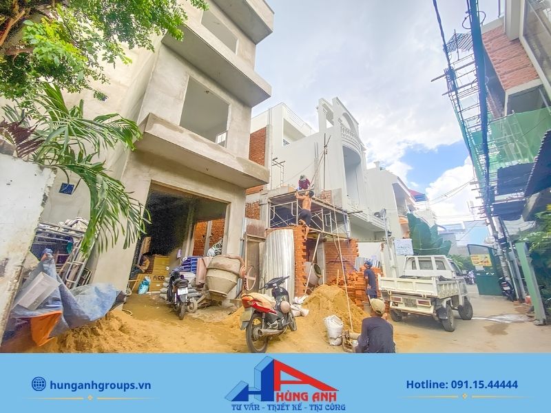 Yếu tố làm chi phí xây nhà phố tăng