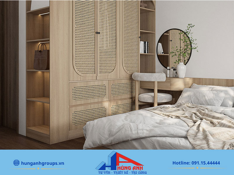 Ưu nhược điểm của thiết kế nhà cấp 4 mái Nhật từ 60 -120m2 Thiết kế nội thất phòng ngủ phong cách Japandi phù hợp với nhà cấp 4 mái Nhật