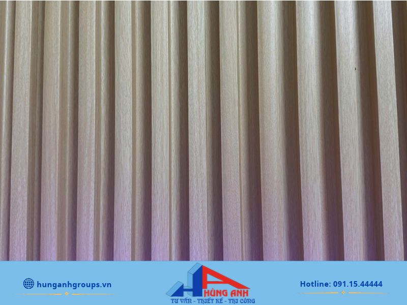 Trần nhựa PVC lam sóng