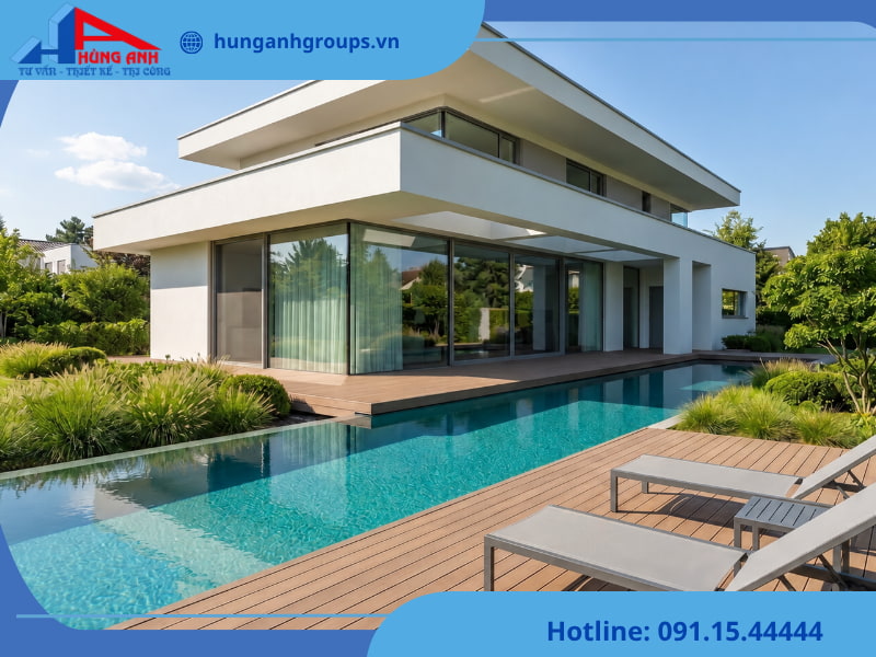 Ảnh banner thiết kế biệt thự sân vườn