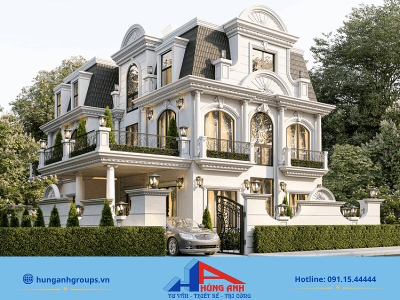 Thiết kế biệt thự tân cổ điển là gì?