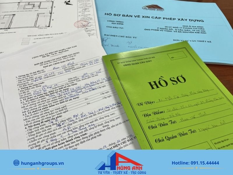 Hùng Anh Groups hỗ trợ xin giấy phép xây dựng nhà 3 tầng từ A-Z