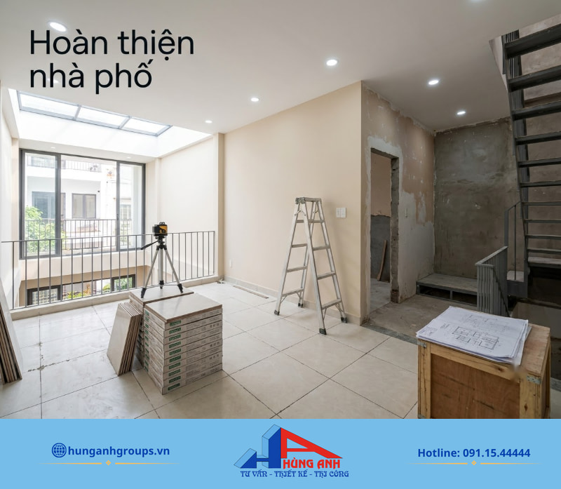 Hoàn thiện nhà phố gồm gì, chi phí tính ra sao cho đúng? Hình ảnh thực tế giúp gia chủ dễ hình dung diện mạo nhà phố khi chuyển tiếp từ phần thô sang hoàn thiện hoàn chỉnh.