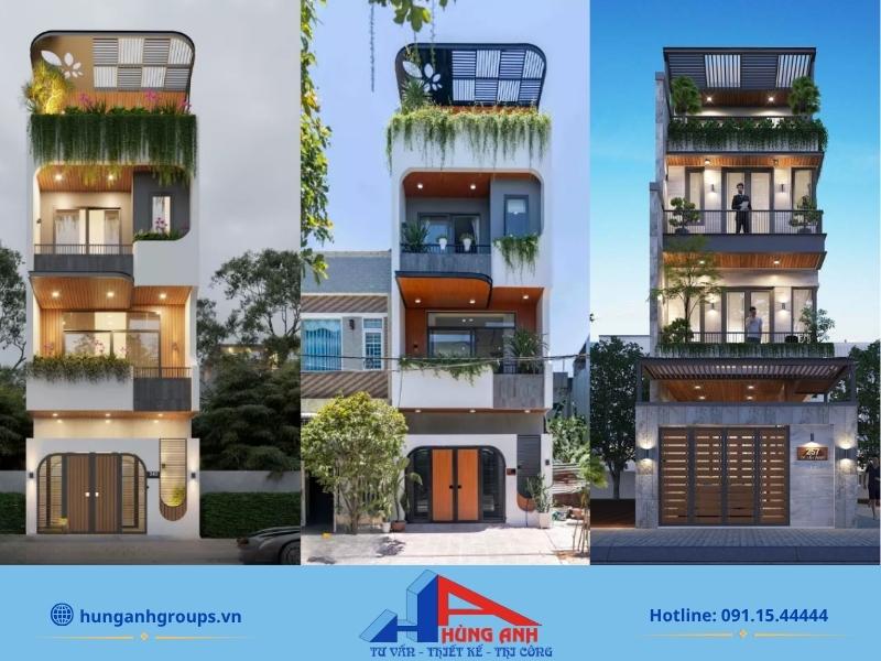 Chi phí xây nhà 3 tầng 2026 | Báo giá trọn gói tại Hà Nội Mẫu thiết kế nhà phố 5x20m (3 tầng 1 tum) rộng rãi, tiện nghi