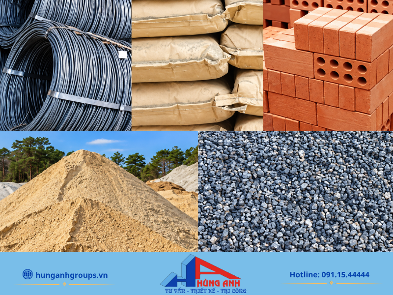 Báo giá xây dựng nhà trọn gói giá rẻ tại Hà Nội cập nhật 2026 Chủng loại và chất lượng vật liệu xây dựng